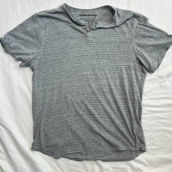 Two-Button Henley -  Public Opinion - Picture 1 of 4